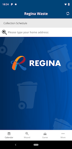 Android application Regina Waste screenshort