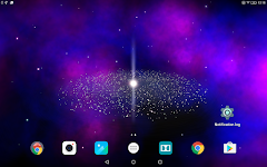 screenshot of Galaxy 3D Live Wallpaper