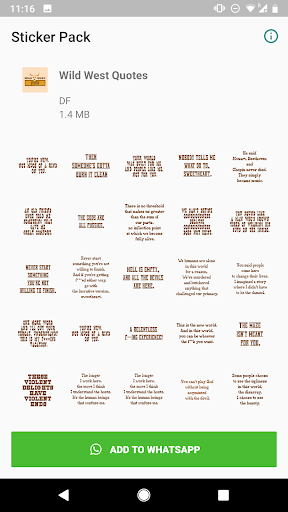 Android application West World Stickers & emoji screenshort