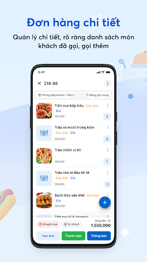 KiotViet Café Nhà hàng screenshot 2