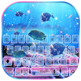 Blue sea Keyboard Theme Deep Sea icon