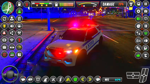 Drive Police Parking Car Games Screen 3