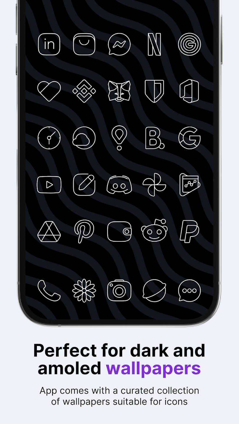 Vera Outline White Icon Pack Mod Apk TechToDown