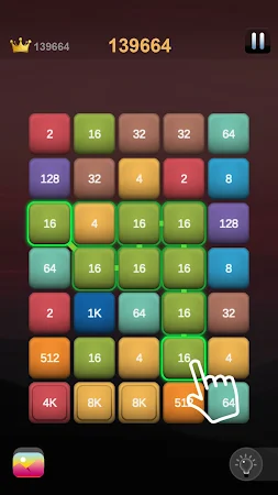 Game screenshot 2248 - リンクマージ 2048 パズル mod apk