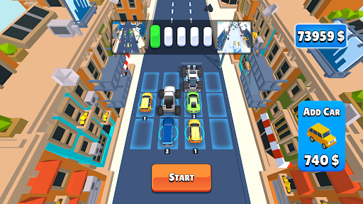 Android application Crash Car 3D: Race & Merge screenshort