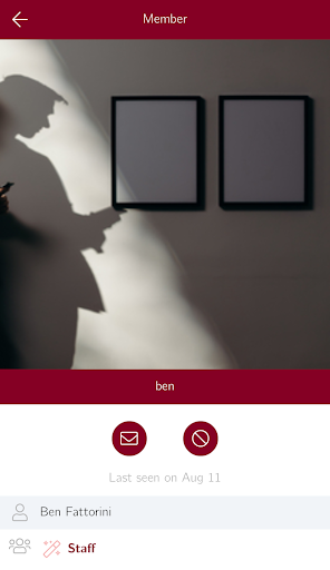 Ben Ali Shriners App Screen 3