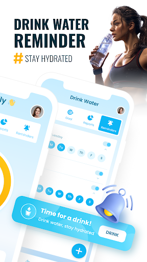 Healthy: Water, Calorie, Step Screen 2