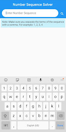 Number Sequence Solver poster 3