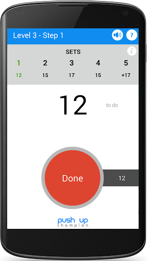 Push-Ups Champion Lite Screen 2