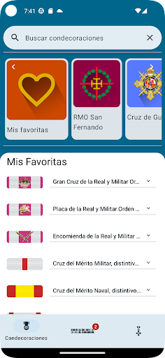 Android application Ribbon screenshort