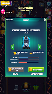 PixelCar: Idle Defense