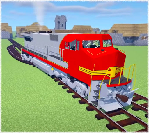 Android application Real Train Mod screenshort