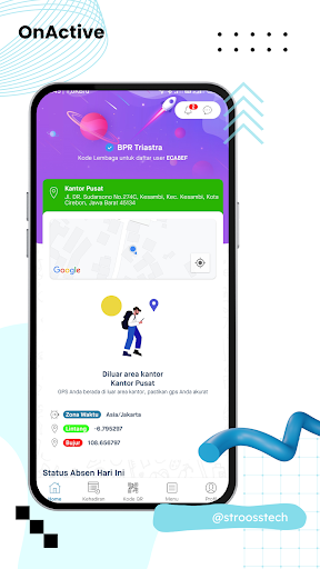 Android application OnActive screenshort