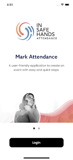 Android application SignIn - InSafeHands screenshort