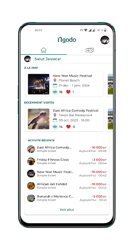 Android application Ingodo screenshort
