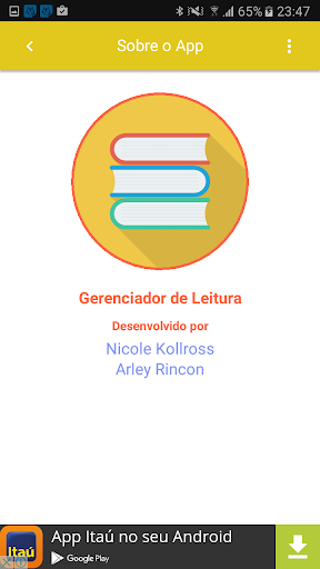 Gerenciador de Leitura