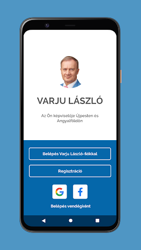 Android application Varju László screenshort