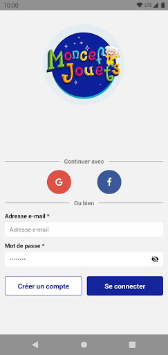 Android application Moncef Jouets screenshort