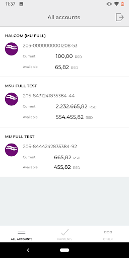 HALmBank MultiPay Screen 3