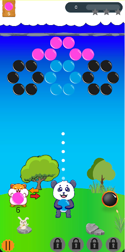 Android application Bubble Battle screenshort