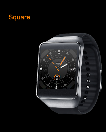 Orange Point Free Watch Face