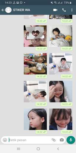 Sticker WA Babyeul Kwon Yuli WAStickerapps 2021