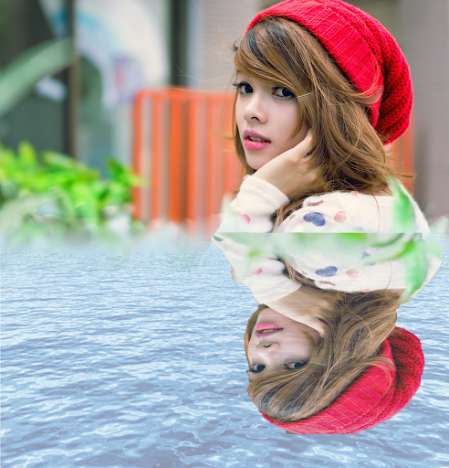 Water Reflection photo frame Screen 3