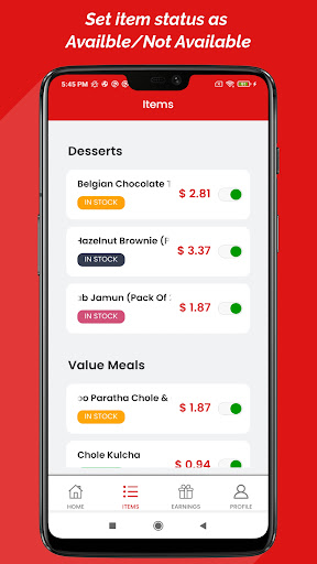 ICITY VENDOR Screen 2