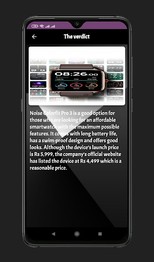 Noise Colorfit Pro 3 Guide Screen 2