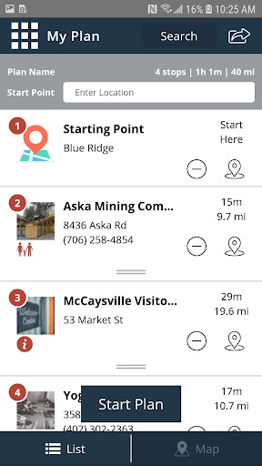 Screenshot of Visit Blue Ridge GA!