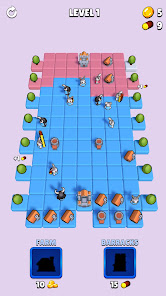 Frenzy Wars Idle Strategy Game 0.0.1 APK + Mod (Free purchase) for Android