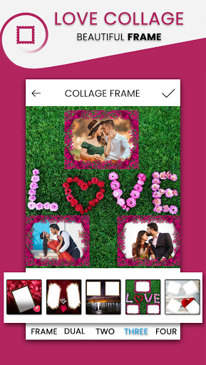 Love Photo Collage & Frame Screen 2
