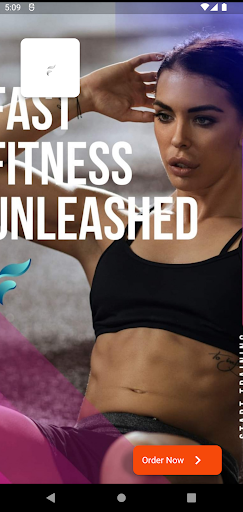 Android application Fast Fitness Unleashed screenshort