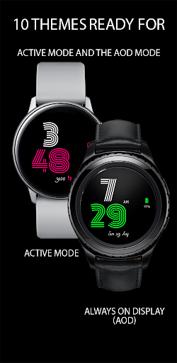 Reco Digital Watch face 12-24