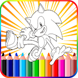 Coloring Book for Sonic icon