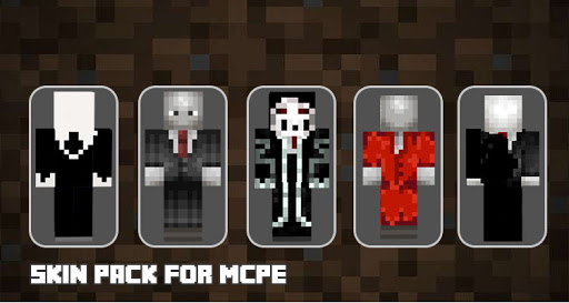 Slenderman Skins for MCPE
