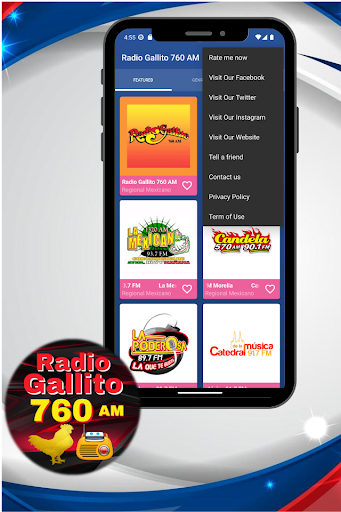 Radio Gallito 760 AM Guad