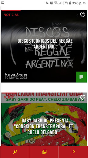 Android application PelaGatos Reggae screenshort