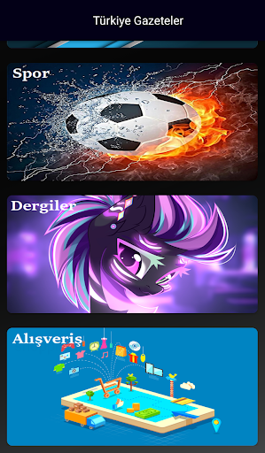 Türkiye Gazeteler Screen 2