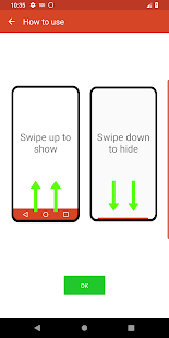 Navigation Bar - Assistive Tou Bildschirmfoto