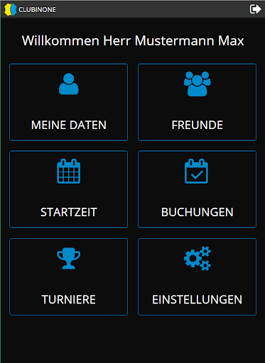 Android application CLUB IN ONE + screenshort