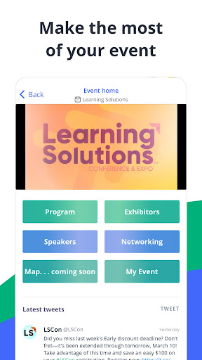 Learning Guild Events Screen 2