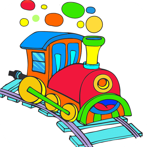 Transport Vehicles Coloring logo