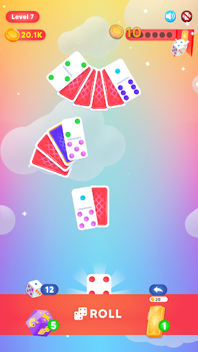 Android application Domino Dice 3D screenshort