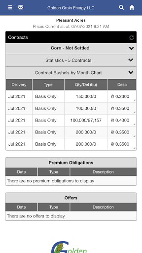 Golden Grain Energy, LLC Screen 3