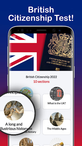 Android application Life in the UK Test screenshort