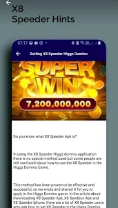 X8 Speeder Higgs Clue Domino