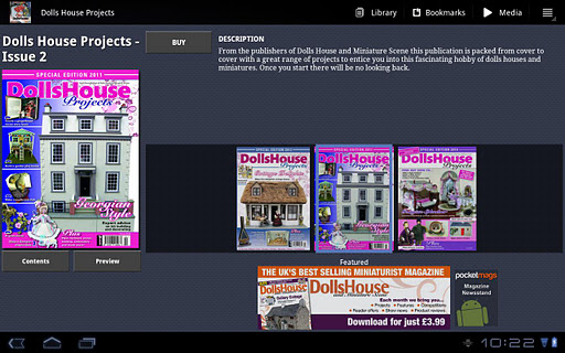 Android application Dolls House Projects Magazine screenshort