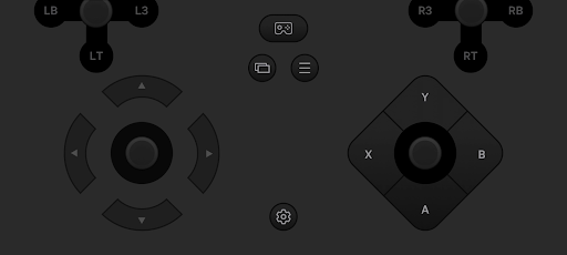 Screenshot of Virtual Gamepad