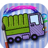 Coloring Cars Games for Kids icon
